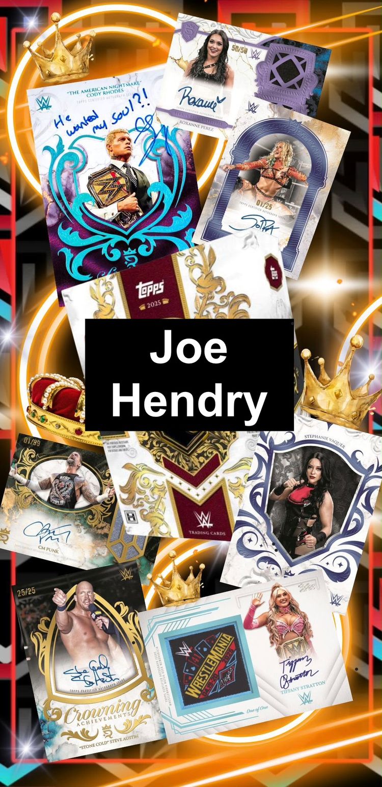 Topps Joe Hendry (RC)(WM) product image